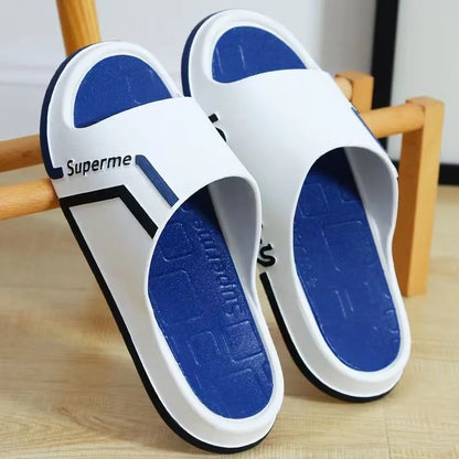Slippers men  indoor  outdoor  anti-slip deodorant soft-soled wear-resistant sandals and slippers men Personalized deodorization