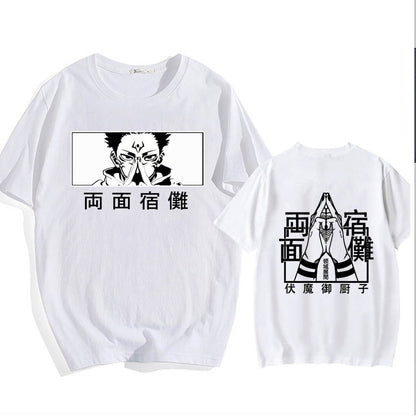 Jujutsu Kaisen Satoru Gojo Print Men's T-Shirt Summer Shirts
