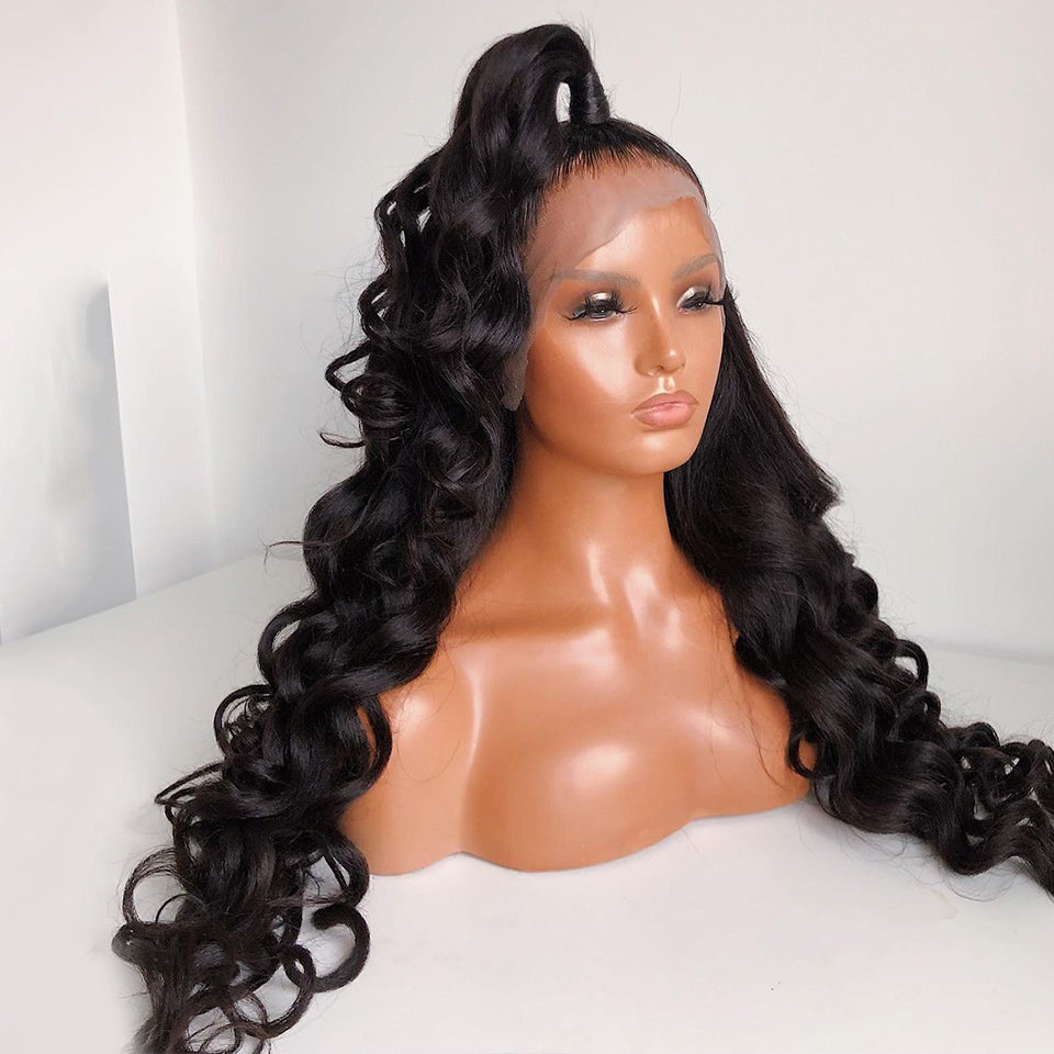 Body Wave Lace Front Wig Human Hair Wigs for Black Women Pre Plucked with Baby Hair Wigs with Frontal