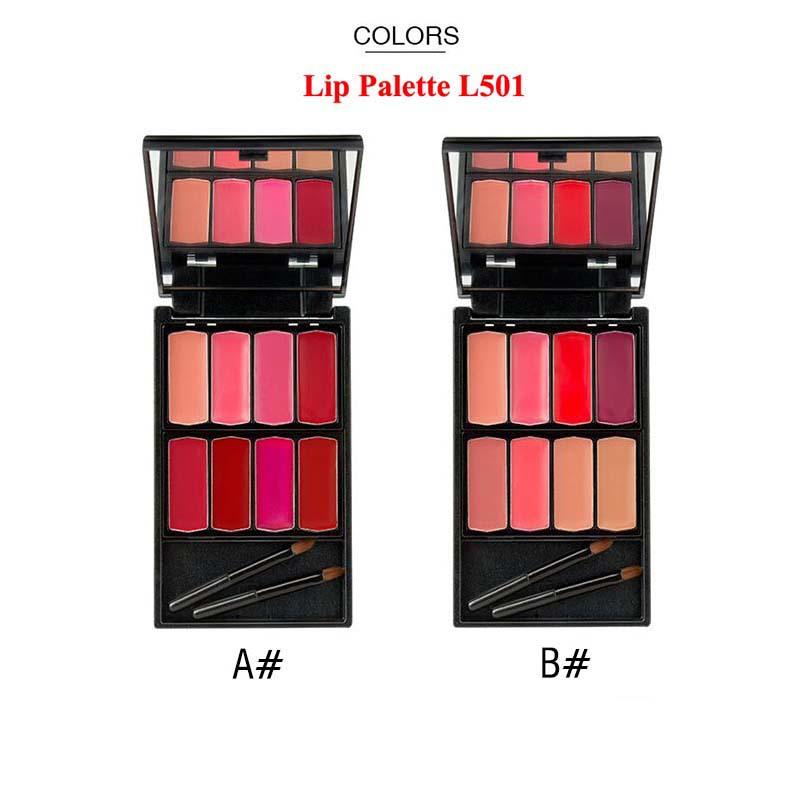 Menow Brand 8 colors Lip Gloss Palette Makeup Waterproof Lasting Moisturizer Lipsticks L501