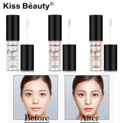 Makeup Highlighter Illuminator Contouring Makeup Face Brightener Concealer Liquid Highlighter Primer Bronzer Face Glow Cosmetics