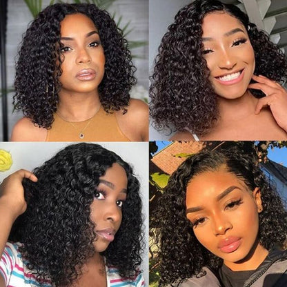 Badon marchand hair To GO 4X4 Lace Closure Human Hair Wigs For Women Remy Jerry Curl perruque bresillienne