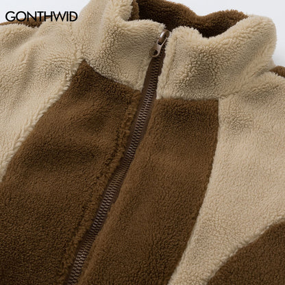 Lambswool Coats Thicken Warm Padded Jackets
