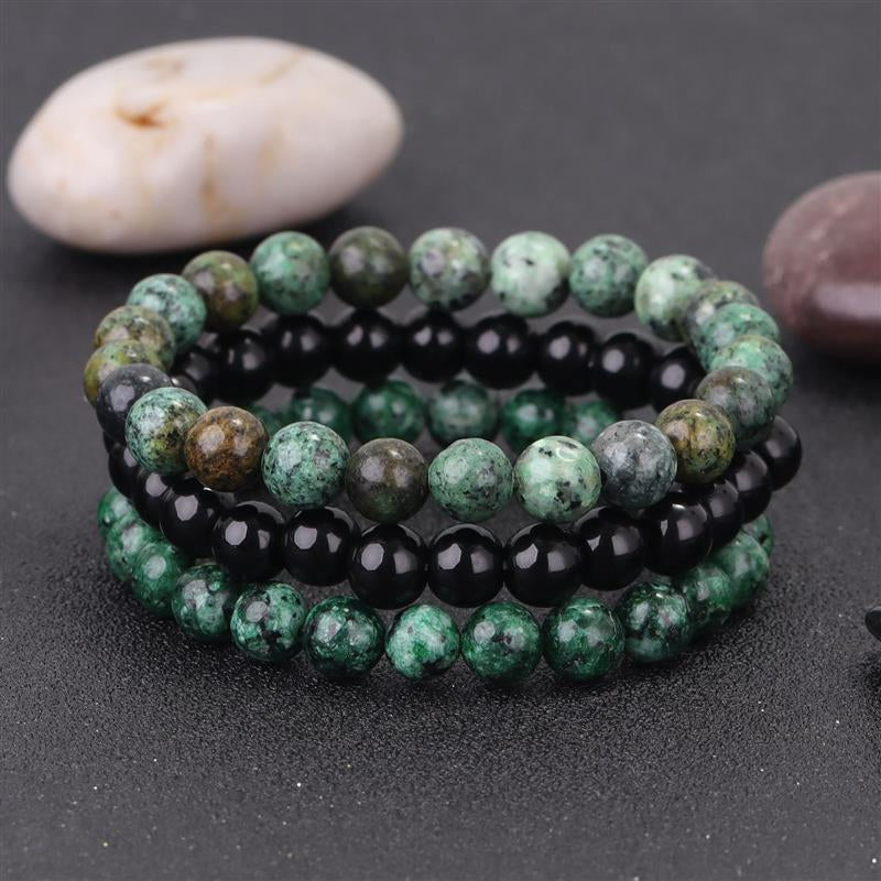3Pcs/set Natural Stone Bracelet