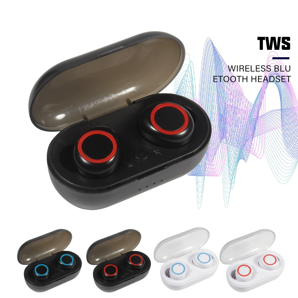 TWS Wireless Earphones 5.0 9D Bass